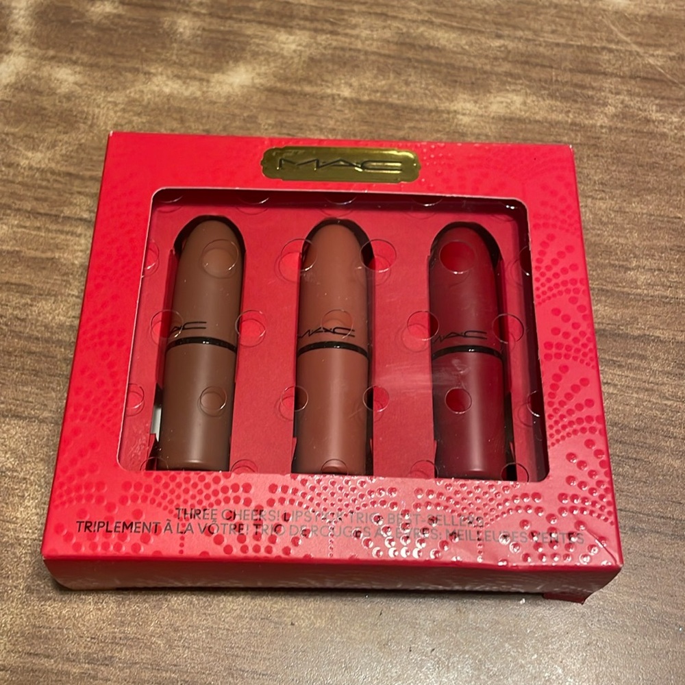 MAC Three Cheers! Lipstick Trio